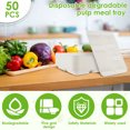thumbnail image 4 of Jetcloudlive Compostable 5 Compartment Plates,50Pack Disposable Paper Plates,Heavy-Duty Biodegradable Sugarcane Plates,Eco-Friendly School Lunch Trays, 4 of 10