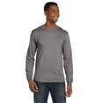 thumbnail image 2 of Anvil Men's Long Sleeve Crewneck Cotton T-Shirt 949, 2 of 2