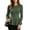 Army Green, variant on Women's Button Down Cardigan Round Neck Long Sleeve Ribbed Knit Slim Fit Peplum A-Line Casual Elegant Soft Cozy Sweater Fall Winter Tops White
