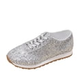 thumbnail image 2 of YOUYEDIAN Orthopedic Dress Shoes for Women Arch Support Slip on Non Slip Running Shoes Wide Mesh Stretch Work Shoes Comfortable 2026 Foam Shoes (Silver), 2 of 6