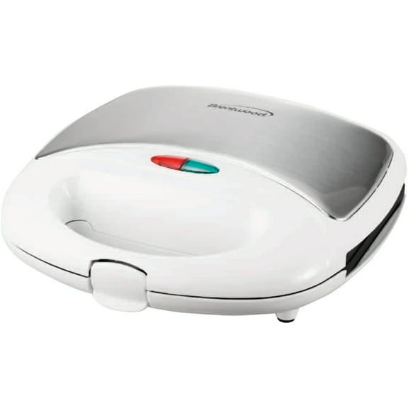 Brentwood Nonstick Panini Press & Sandwich Maker (White), TS-245PT