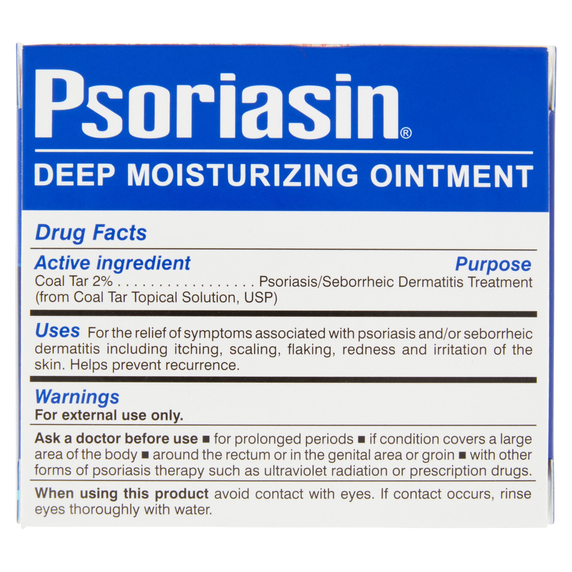 Psoriasin Deep Moisturizing Topical Ointment 4 Oz