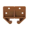 thumbnail image 1 of Prime-Line MP7084 Track Guide Drawer Repair Hardware, 15/32 in, Brown, 25 Piece, 1 of 5