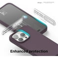 thumbnail image 6 of elago Compatible with iPhone 15 Pro Max Case, Liquid Silicone Case, Full Body Protective Cover, Shockproof, Slim Phone Case, Anti-Scratch Soft Microfiber Lining, 6.7 inch (Deep Purple), 6 of 7