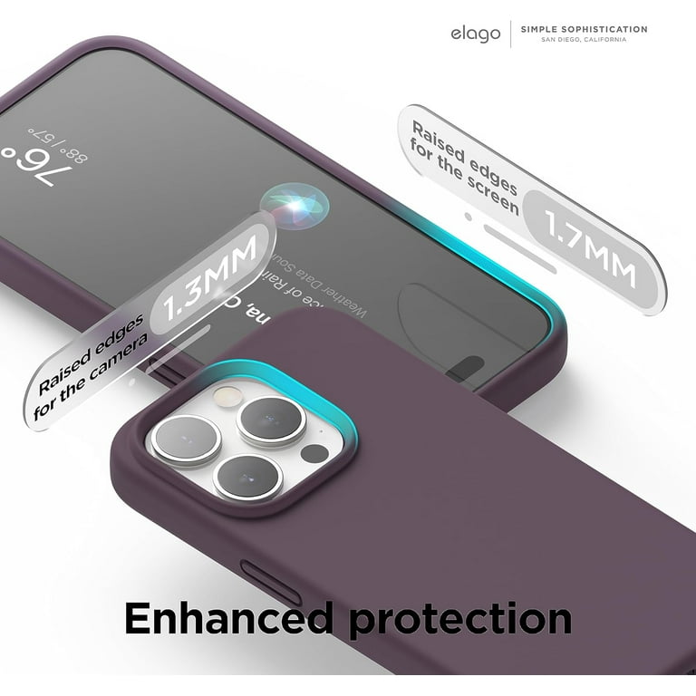 elago Compatible with iPhone 15 Plus Case, Liquid Silicone Case, Full Body Protective Cover, Shockproof, Slim Phone Case, Anti-Scratch Soft
