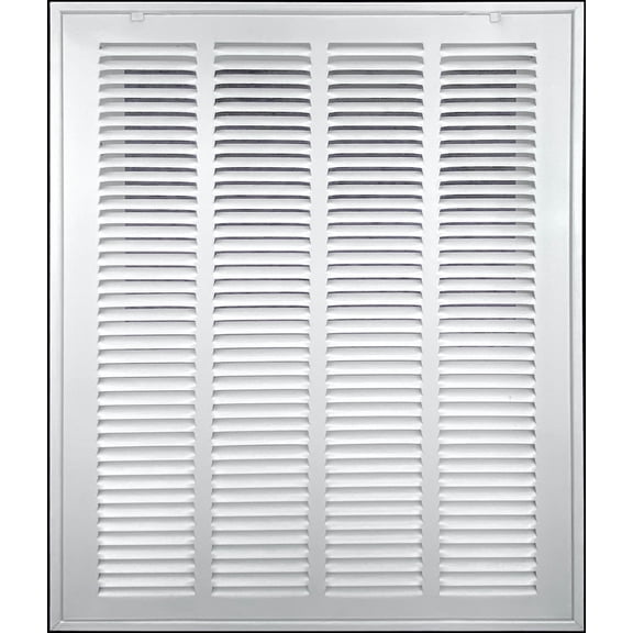 Fits 16x20 Duct Opening | Steel Return Air Filter Grille by Handua [Removable Door] for 1-inch Filters | Vent Cover Grill | White | HVAC Cold Air Intake Grille | Outer Dimensions: 18 5/8"W X 22 5/8"H
