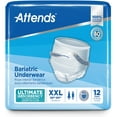 thumbnail image 3 of Attend Bariatric Unisex Underwear, Heavy Absorbency, 2X-Large, 48ct, 3 of 6
