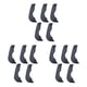 thumbnail image 1 of Sidaley Cubierta de goma Tapa de terminal El pulgar Cubierta trasera de goma Cámaras digitales Piezas de reparación negras compatibles con la unidad Type1 NO1, 1 of 6