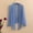 Light Blue, variant on ChaoHeng Women's Fashion Casual Loose Blouses Solid Color Top Long Sleeved Mesh Cardigan,Hoodies for Women Plus Size Trendy(Pink,XL)