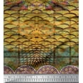 thumbnail image 3 of Soimoi Poly Georgette Fabric Mandala Panel Fabric Prints by Yard 52 Inch Wide, 3 of 5