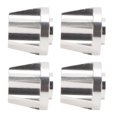 thumbnail image 1 of 4pcs 1.9inch Aluminum Alloy Silver Wheel Hex Hub Fit For SCX10 1/10 RC Car Model20mm, 1 of 8