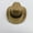 Khaki 4.3", variant on Pet Dog Cat Western Cowboy Hat, Funny Pet Hat, Adorable Puppy Kitten Decoration, Adjustable Pet Hat, Suitable for All Kinds of Small and Medium Dogs and Medium and Large Cats 4.3"