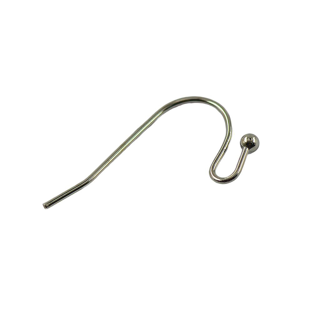 Wholesale 100pcs Earring Hook Coil Ear Wire for Jewelry Making Findings 9 Couleurs