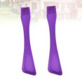thumbnail image 3 of 2pcs Kitchen Gadget Dual Head Cake Spatula Silicone Oil Brush Baking Tool for Home (Purple), 3 of 8