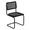 All-Black, variant on Breuer Chair Company Marcel Breuer B32 Cesca Cane Cantilever Side Chair w/ Black Steel Frame Black Wood & Black Cane (Made in Italy) by Furnish Theory