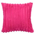 thumbnail image 2 of Decorative Plush Throw Pillow Covers, 20x20 Decorative Pillow Covers for Couch Bed Chair Living Room Bedroom Home Decor Hot Pink, 2 of 6