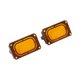 thumbnail image 5 of 2 protectores de luz antiniebla para motocicleta, accesorios para motocicleta Naranja, 5 of 9