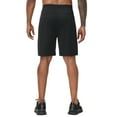 thumbnail image 4 of Men's Running Athletic Shorts with Zipper Pockets Mesh Quick Dry Workout Gym Shorts for Men Tennis Basketball Hiking, 4 of 10