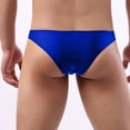 thumbnail image 5 of asdoklhq Plus Size Swimsuit Clearance Under $10,Men's Underwear Swim Trunks Low-rise Solid Smooth Men's Brief Swimming Briefs, 5 of 9