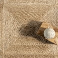 thumbnail image 5 of nuLOOM Sunita Casual Geometric Jute Area Rug, 5' x 8', Natural, 5 of 9