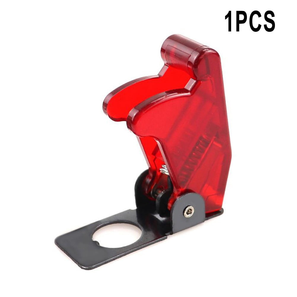 Illuminated LED Toggle Switch Cover 12V Car Dashboard with Missile