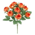 thumbnail image 1 of BKER Simulation Rose Silk Flower Rose Home Decoration Ornaments Spring Atmosphere Layout Simulation Green Exquisite Simulation Flowers., 1 of 4