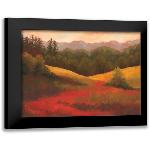 Reeves, Molly 14x12 Black Modern Framed Museum Art Print Titled - Tuscan Sunset