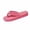 Hot Pink, variant on Women Flat Flip Flops Thick Sole Soft Cushioned Eva Non Slip Spring Summer Beach Home Lightweight Shoes,Black