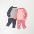 thumbnail image 5 of TOWED22 Infant Toddler Girls Cute Winter Outfits 2pcs Set Long Sleeve Soft Tee and Elastic Waist Pants Clothes Clothing(Pink,9-10 Y), 5 of 9