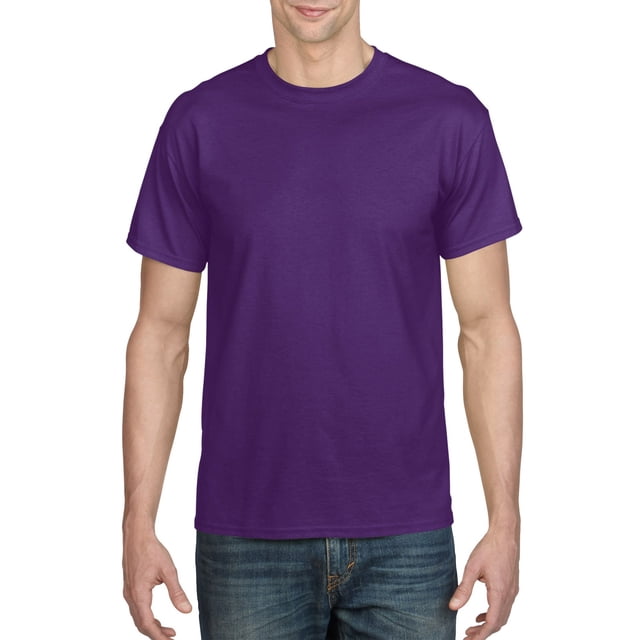 Gildan Mens DryBlend T-Shirt, S, Purple