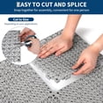 thumbnail image 2 of AKDSteel 50 Pack Interlocking Floor Tiles, 12" x 12" Soft Pvc Non-Slip Mats With Drainage Holes For Gym, Kitchen, Poolside, Garage, 2 of 6