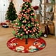 thumbnail image 5 of Falda para Árbol de Navidad Decoraciones Navideñas Falda para Árbol de Navidad de Terciopelo, 5 of 6