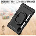 thumbnail image 3 of Case for Xiaomi Redmi Pad 2 11 inch 2025 Protective Cover with Screen Protector Pen Holder Hand/Shoulder Strap, 3 of 7