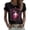 Dark Gray_011, variant on Urbanix Breast Cancer Shirts Women In Octobe We Wear Hummingbird Print Survivor Tshirts Funky Comfortable Short Sleeve Crew Neck Tops Light pink 2XL