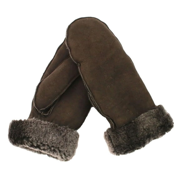 Eastern Counties Leather Womens Side Panels Sheepskin Mittens
