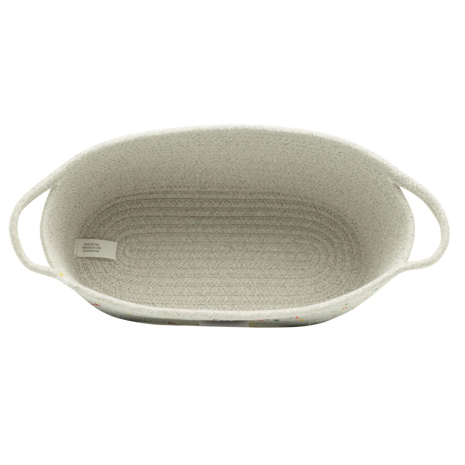 Zenna Home Cotton Rope Storage Basket