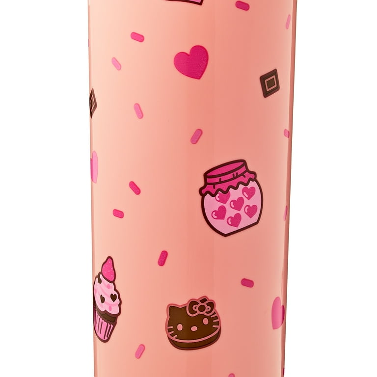 Zak Designs 23oz Hello Kitty Durable Plastic Bravo Tumbler with