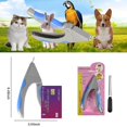 thumbnail image 5 of Dog Nails Clippers and Trimmer-Professional Pet Grooming Tool,Cat Nail Scissor,Sharp Blades,Safety Guard to Avoid Overcutting,Free Nail File,blue, 5 of 5