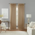 thumbnail image 4 of Waverly Serendipity Pinch Pleat Back Tab Light Filtering Curtain Panel, 50" x 95", 4 of 5