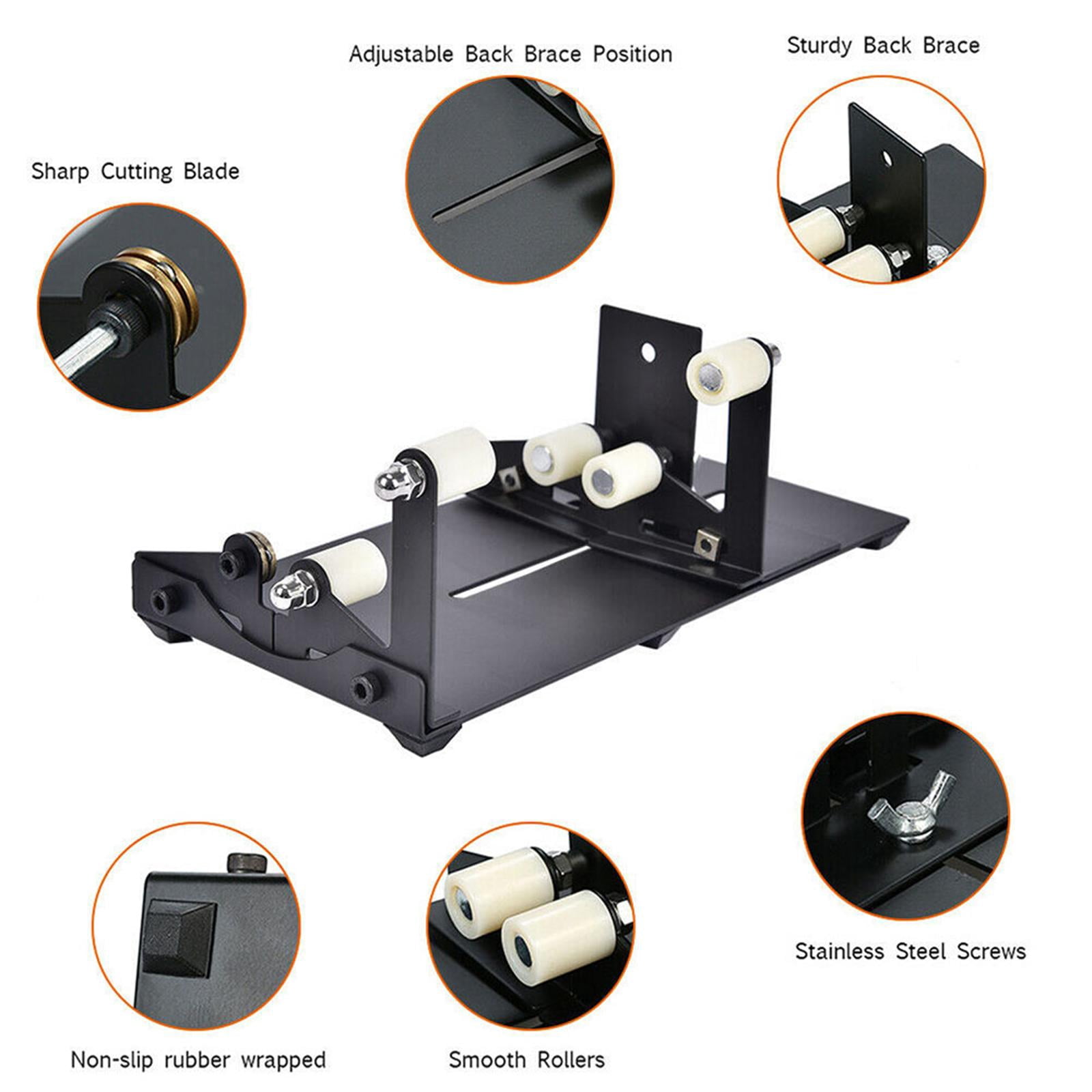 S SERENABLE DIY Projects Glass Bottle Cutter Kit ,Recycle Hand Tools ,Multifunctional Cutting Machine for Champagne Beer Jar Wedding - 19pcs