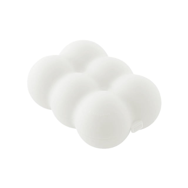 Advancent Pastillero 6 Rejillas Pastillero Plástico Portátil Viaje Almacenamiento Vacío Almacenamiento y organización del hogar