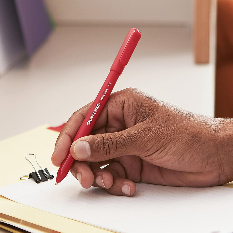 What pens write best on kraft paper?