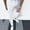 White, variant on YHAJDS Men Plaid Dress Trousers Button Waist Pocket Straight Leg Casual Work Pants