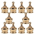 thumbnail image 2 of WEUVEB 10Pcs Rose Gold Metal Lamp Finials Decorative Lamp Parts for Table Lamps, 2 of 7
