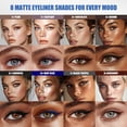 thumbnail image 3 of Feledorashia Eyeliner Pencil with Sharpener, Waterproof Smudge-Proof Long-Lasting Eye liner, High-Pigmented Creamy Smooth Formula, Ideal for Mature Skin, Eye Makeup Pen, 3 of 9