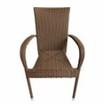 thumbnail image 2 of Vulcan Morgan Outdoor Wicker Chair Set – Set of 4, Durable Patio Seating, 2 of 9