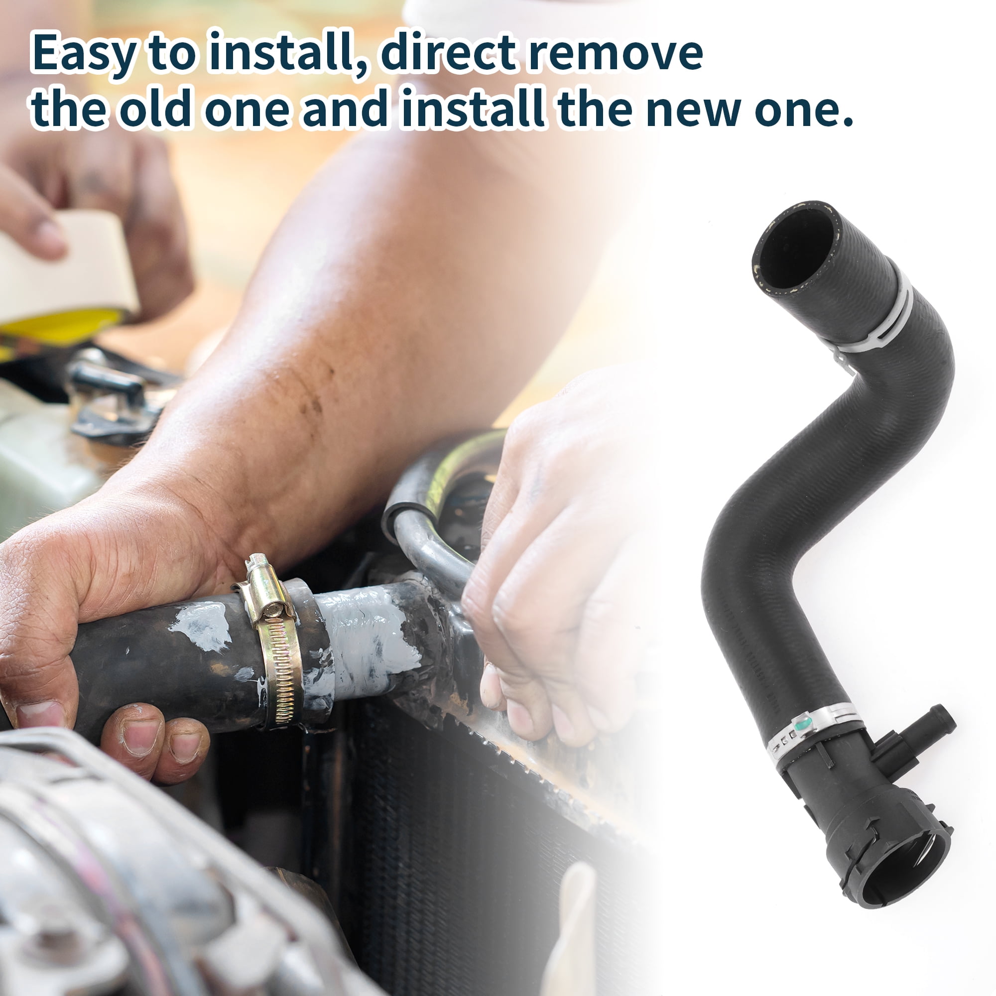 Unique Bargains Radiator Hose for Land Rover HSE Sport usefulness 4.4L 2006-2009