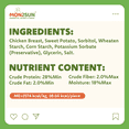 thumbnail image 6 of (2 pack) MON2SUN Chicken Wrapped Sweet Potato Small Dog Treats, 13 oz, 6 of 11