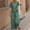 Pink, variant on Dyegold 2 Piece Outfits For Women Summer Cotton Linen Short Sleeve Shirts With Wide Leg Pants Summer Plus Size Vacation Sets