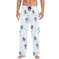thumbnail image 7 of FORMRS Mens Pajama Pants with Pockets Soft Cotton Sleepwear Lounge Bottoms, Sizes S-2XL, Hockey Action Zone, 7 of 7